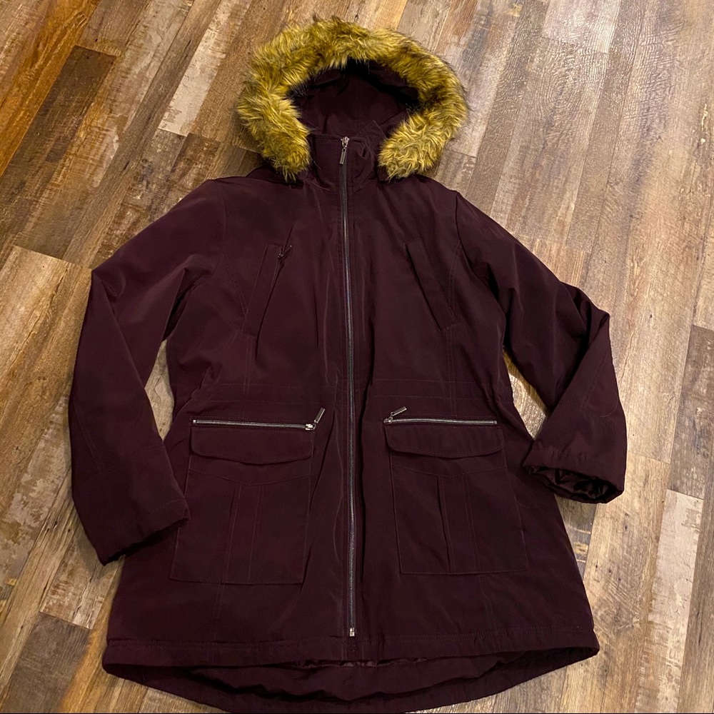 Burgundy Winter Jacket